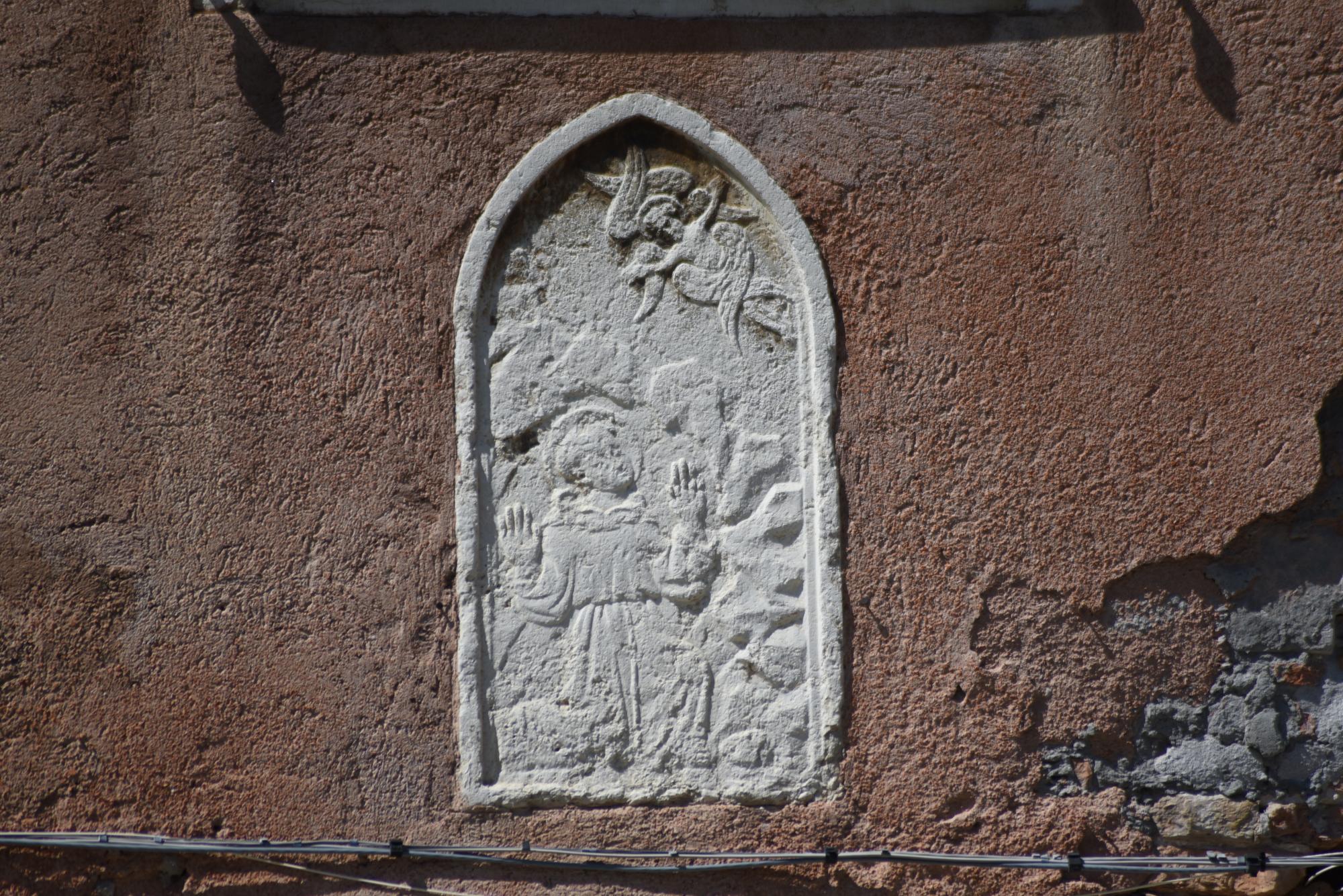 Bas-relief of St Francis – Fondamenta San Gioachin 489