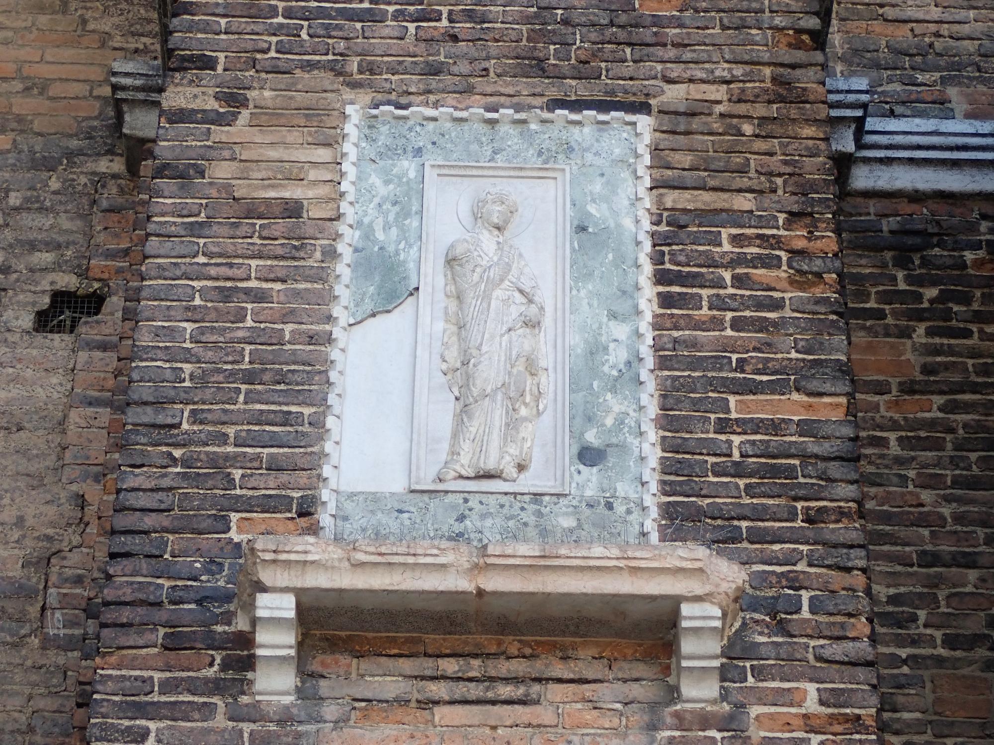 Two Byzantine bas-reliefs – Campo Santi Giovanni e Paolo